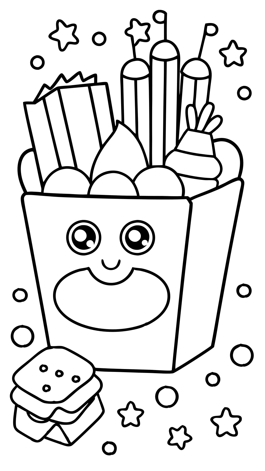 happy meal coloring pages